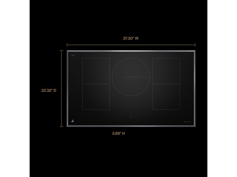 36" Jenn-Air Lustre Smart Induction Cooktop - JICT736SS