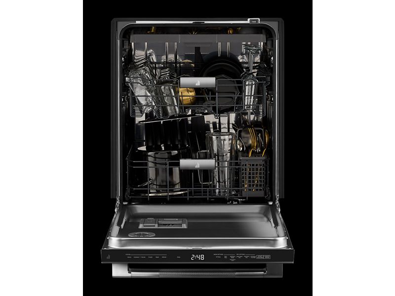 24" Jenn-Air RISE Built-In Dishwasher with Precise Fit 3rd Rack for Cutlery - JDTS3924SL