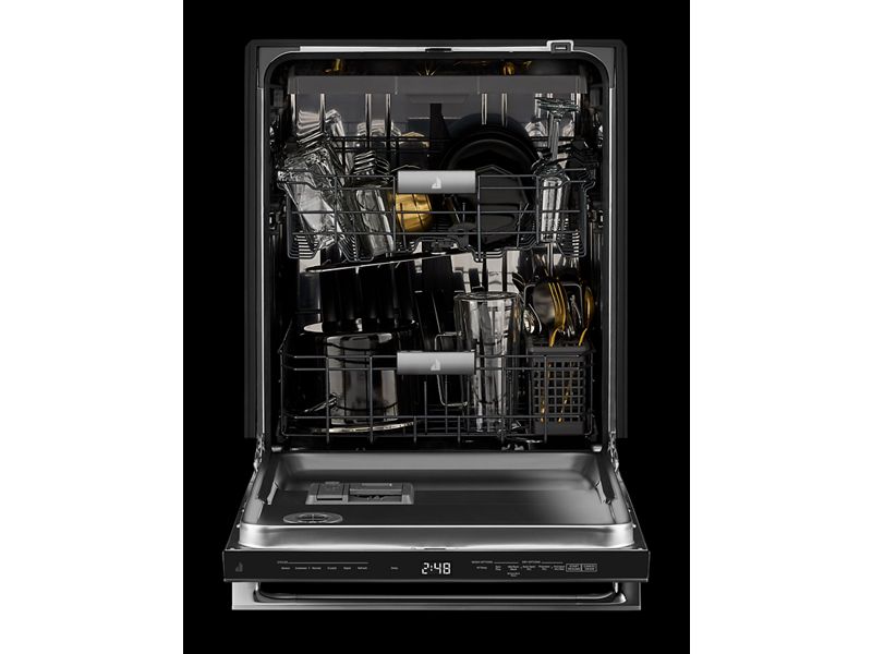24" Jenn-Air NOIR Built-In Dishwasher with Precise Fit 3rd Rack for Cutlery - JDTS3924SM