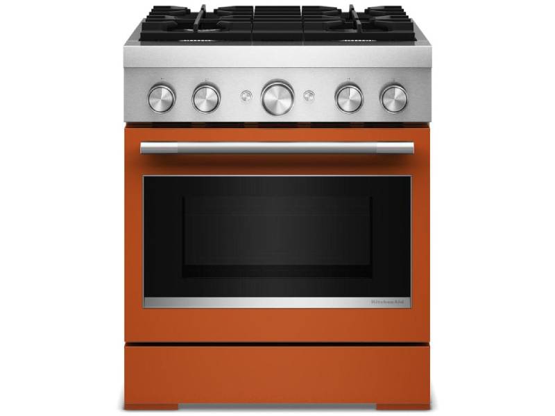 30" Kitchenaid 4 Burner Commercial-Style Dual Fuel Range - KFDS930SSC
