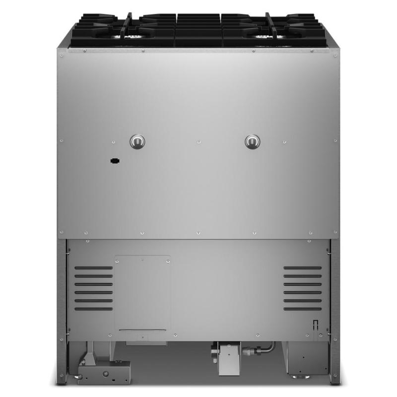 30" Kitchenaid 4 Burner Commercial-Style Dual Fuel Range - KFDS930SAG