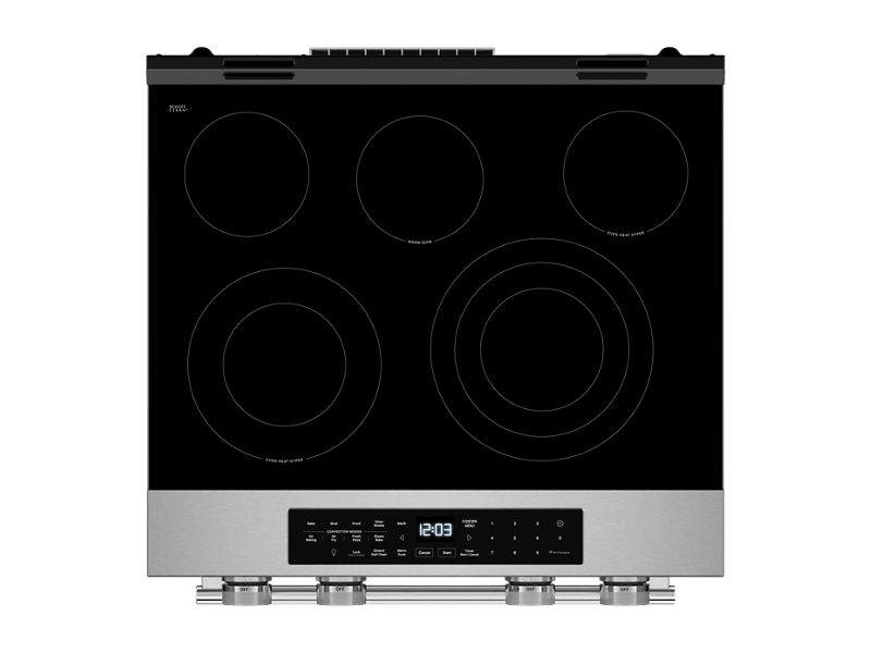 30" KitchenAid 5.3 Cu. Ft. Slide-in Electric Range - YKSES530SPS