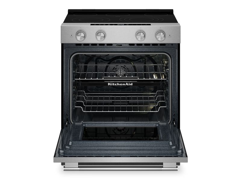 30" KitchenAid 5.3 Cu. Ft. Slide-in Electric Range - YKSES530SPS