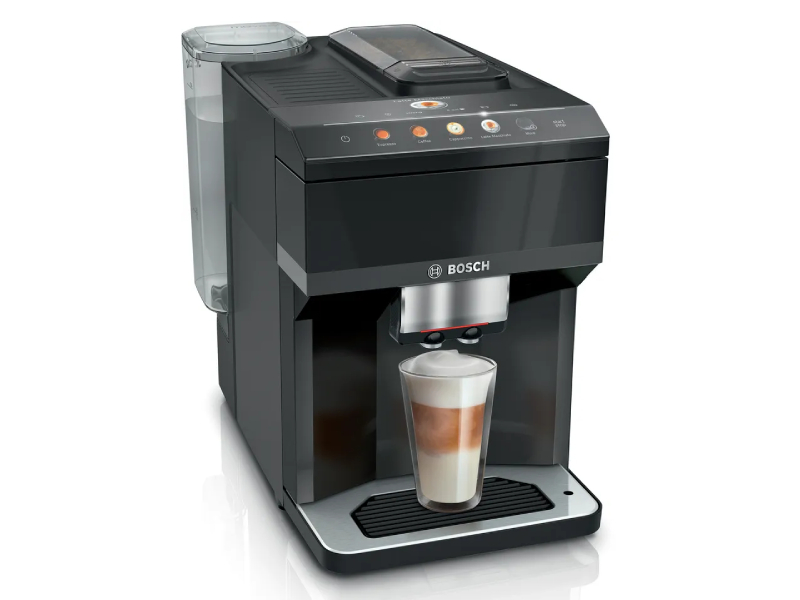 Bosch 500 Series VeroCafe Fully Automatic Coffee Machine with Removable Water Tank  in Piano Black - TPU40109
