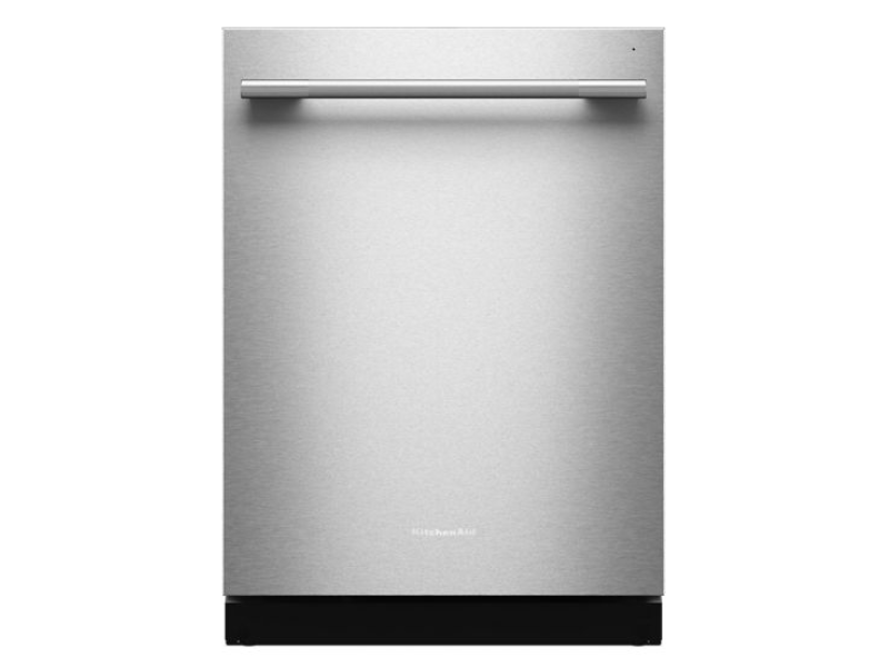 24" KitchenAid Third Level Utensil Rack  47 dBA Dishwasher with 30+ Total Wash Jets in PrintShield Finish - KDTS224SPS