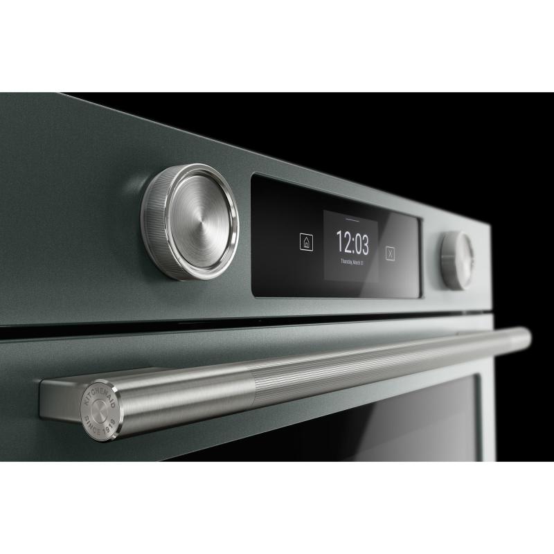 30" Kitchenaid Smart Electric Single Wall Oven with Assisted Cooking Modes - KOES730SJP