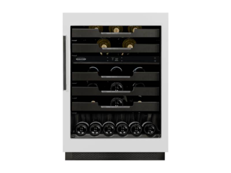 24" Marathon Built-in Dual Zone Wine Cooler in Panel Ready - M4-D200PANR