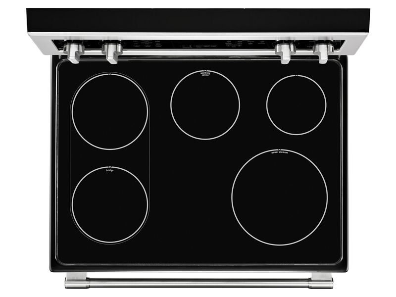 30" Maytag 6.7 Cu. Ft. Double Oven Electric Range With True Convection - YMET8800FZ