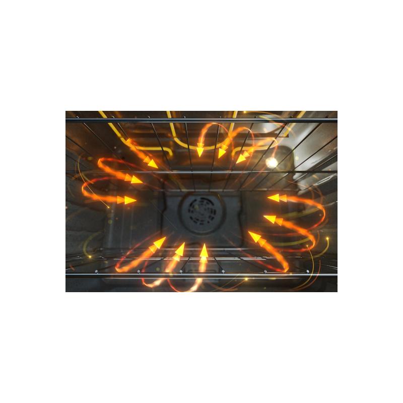 30" Whirlpool Gas Smart Range with Air Cooking Technology and Steam Clean - WSGS4530TZ