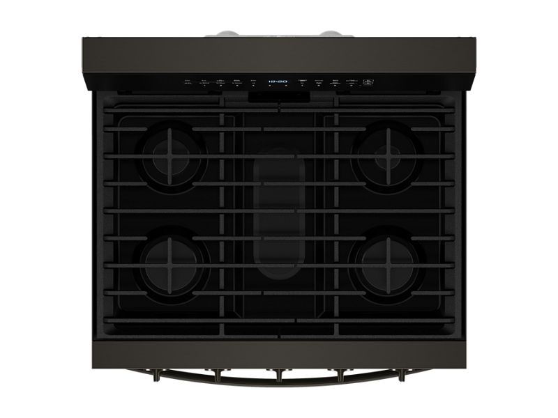 30" Whirlpool 5.3 Cu. Ft. Smart Gas Range with Air Cooking Technology  - WFGS7530RV