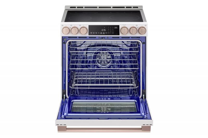 30" LG STUDIO 6.3 Cu. Ft. InstaView Induction Slide-in Range - LSIS6338NE