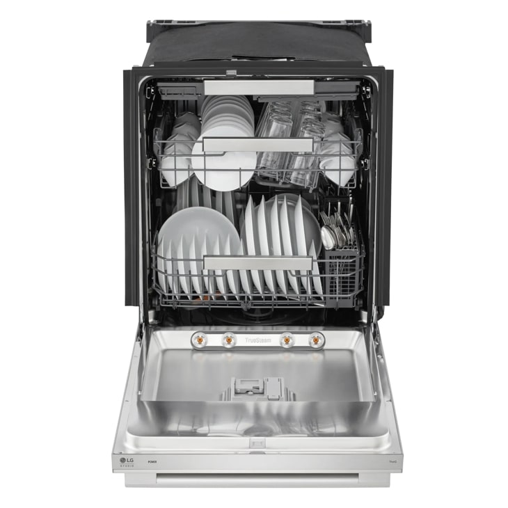 24" LG STUDIO Smart Top Control Dishwasher with 1 Hour Wash & Dry  - SDNTHS72S