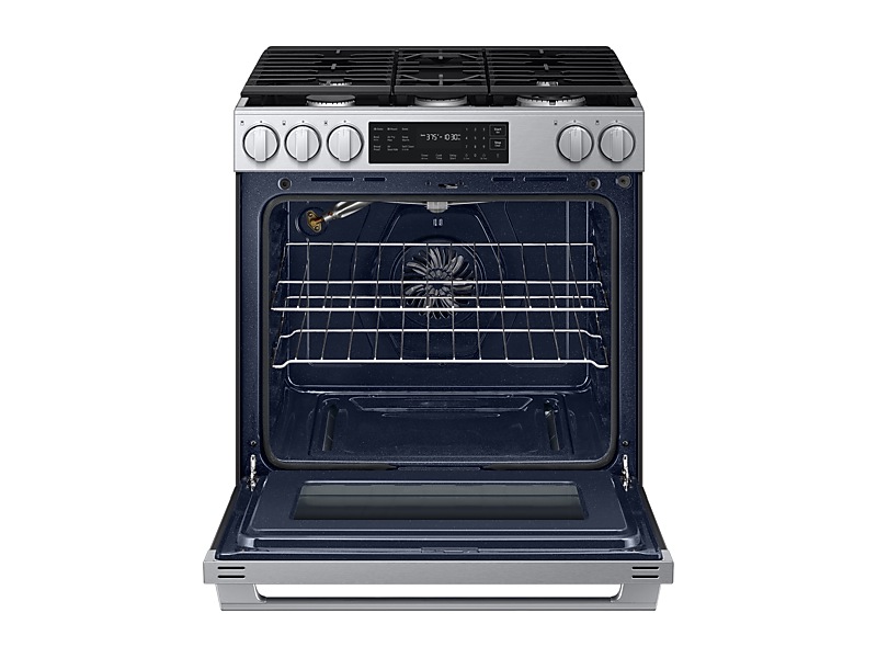 30" Samsung 6.0 Cu. Ft. Electric Slide-In True Convection Range - NSG80H60SRAA