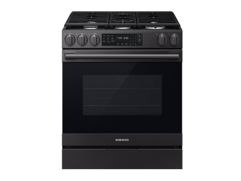 30" Samsung 6.0 Cu. Ft. Electric Slide-In True Convection Range - NSG80H60SEAA
