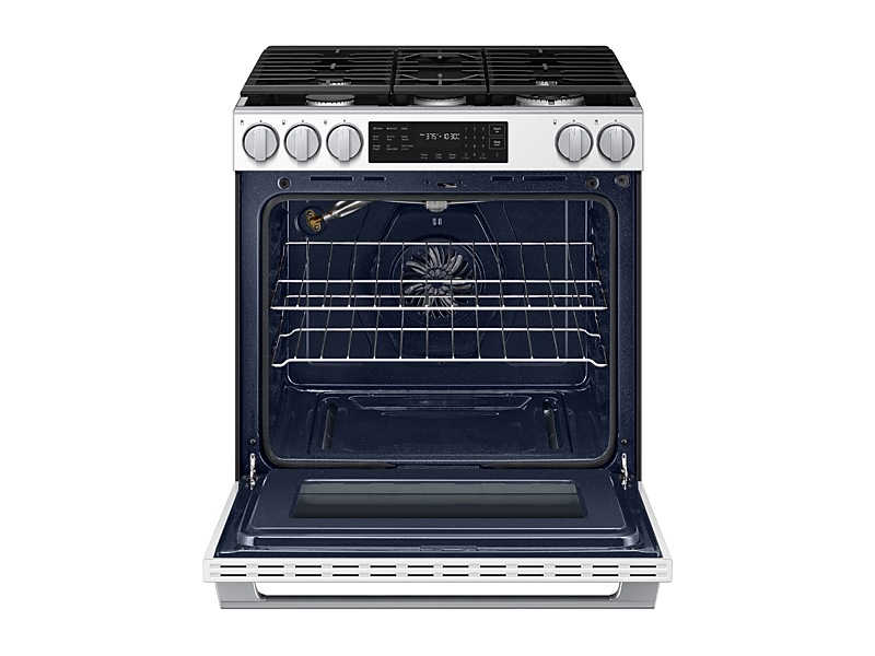 30" Samsung 6.0 Cu. Ft. Gas Slide-In True Convection Range - NSG80H60SWAA