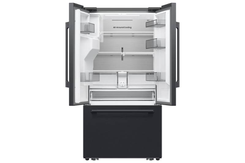 36" Samsung Bespoke AI 3-Door French Door Refrigerator - RF70H30GEEAA