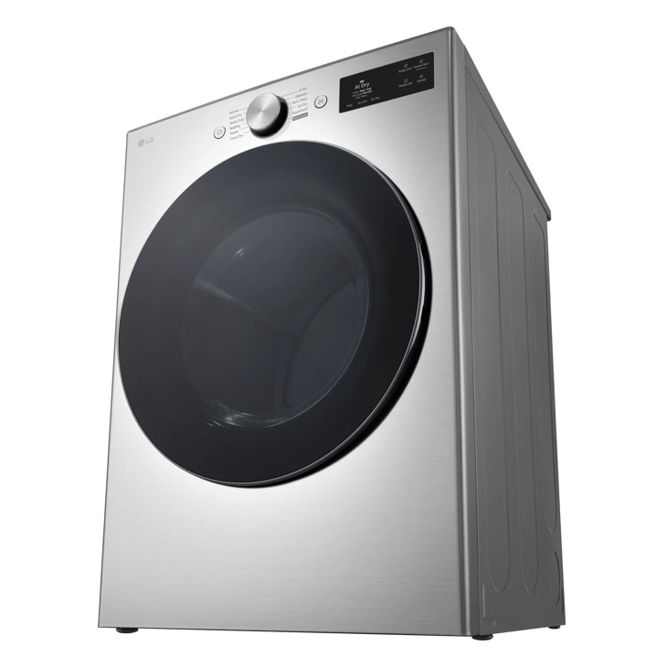 27" LG Smart Front Load Electric Dryer with TurboSteam - DLEX5800V