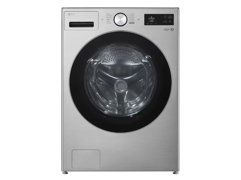 27" LG 5.8 Cu. Ft. Ultra Large Capacity Front Load Washer with AI DD and TurboWash 360 - WM5800HVA