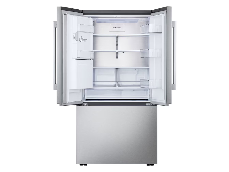 36" LG 32 Cu.Ft. Standard-Depth MAX French 3-Door Refrigerator with Internal Water Dispenser Ice Maker - LF32BSH42S