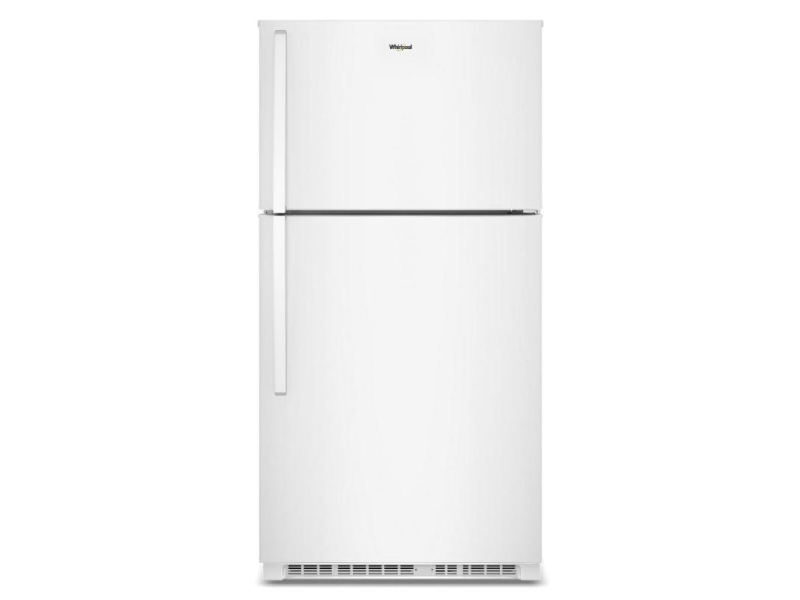 33" Whirlpool 21 Cu. Ft. Wide Top Freezer Refrigerator with Total Coverage Cooling - WRTX7421TW