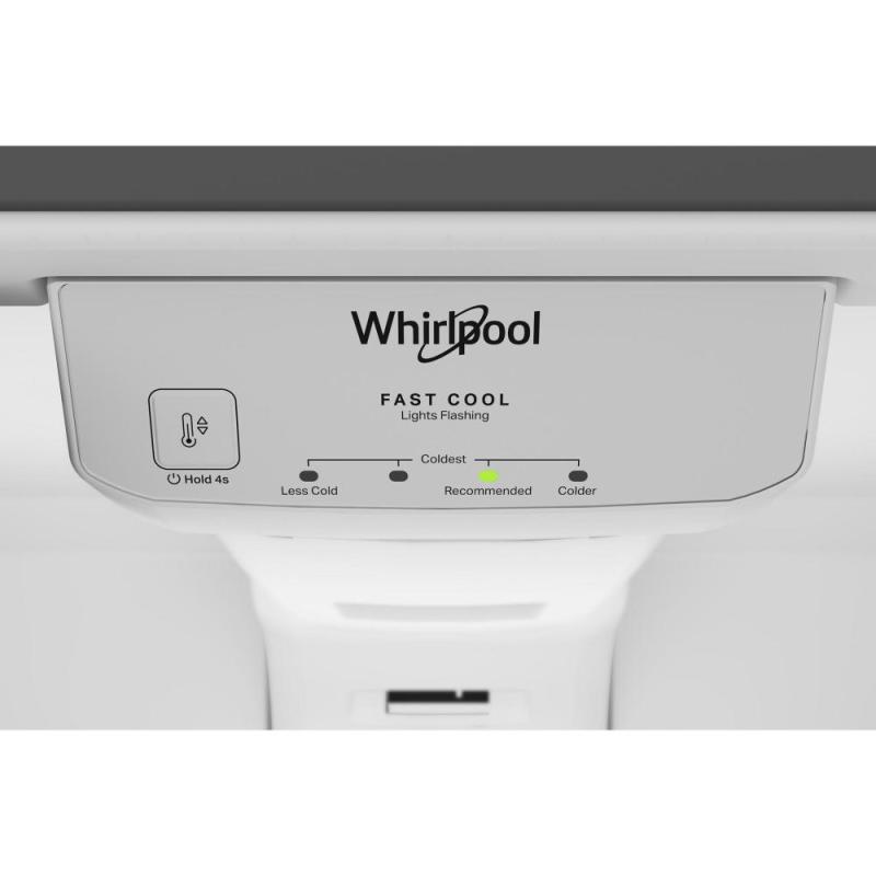 33" Whirlpool 21 Cu. Ft. Wide Top Freezer Refrigerator with Total Coverage Cooling - WRTX7421TW