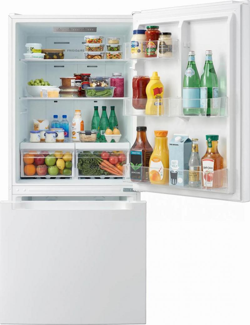 Frigidaire 19 Cu. Ft. Standard-Depth Bottom Freezer Refrigerator - FRBE1925AW