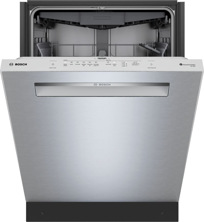 24" Bosch 300 Series Dishwasher in Brushed Steel Anti-Fingerprint - SHP53EM5N