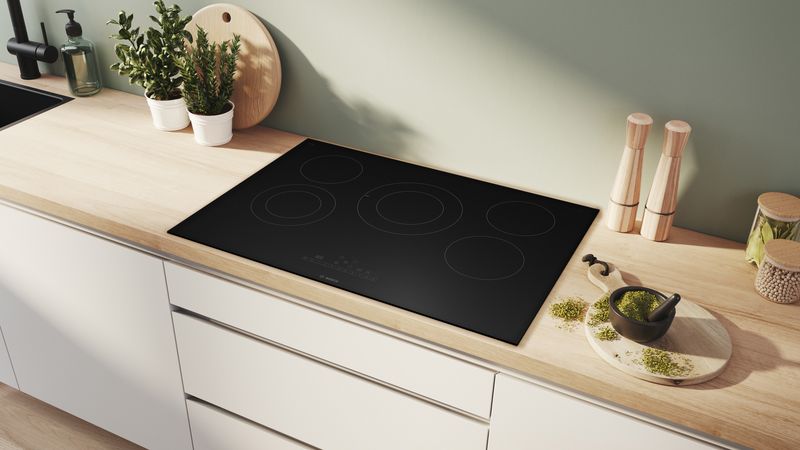 30" Bosch 800 Series Electric Cooktop Surface Mount without Frame - NET8062UC