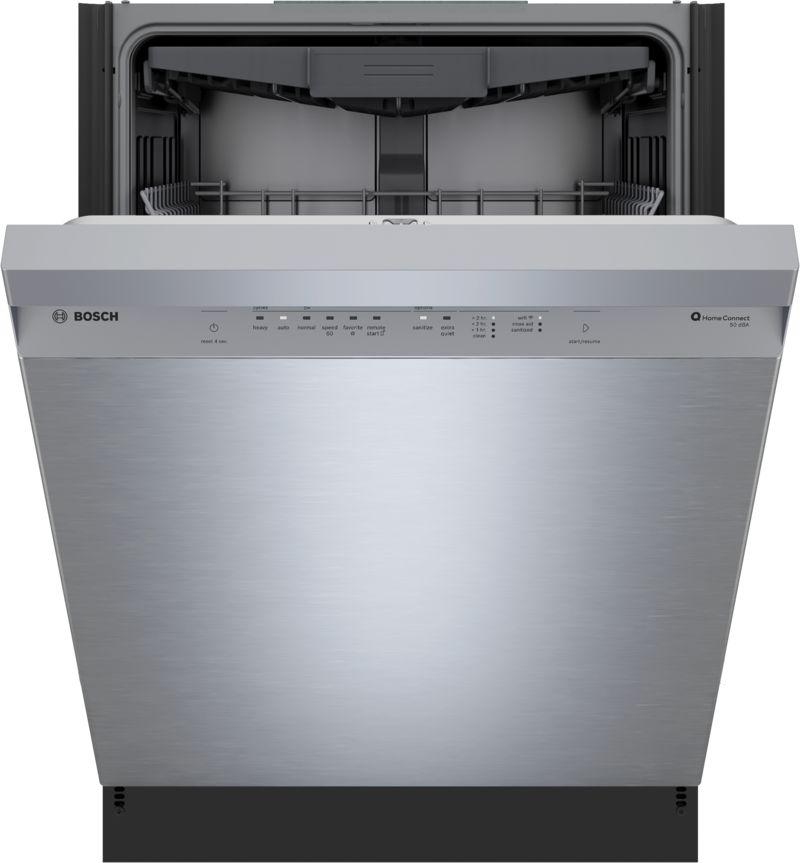24" Bosch 300 Series Dishwasher in Brushed steel Anti-Fingerprint - SHE3ADF5N