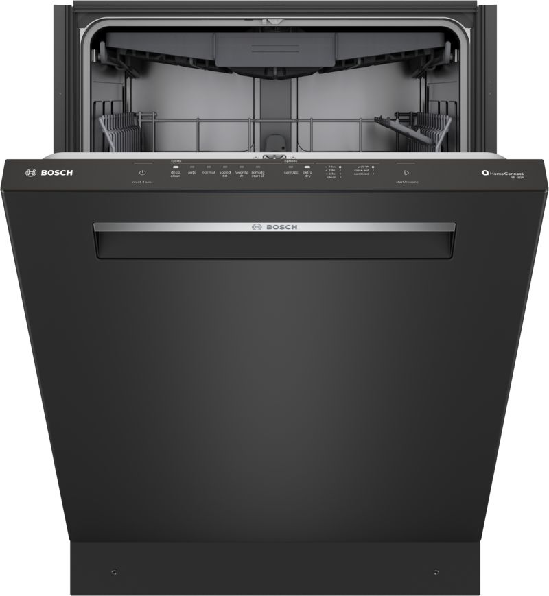 24" Bosch 300 Series Dishwasher in Black - SHP53EM6N