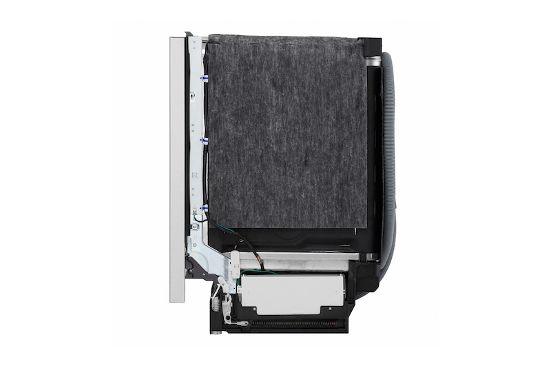 24" LG Floor Status Indicator Top Control FlushFit Dishwasher - LDNPQ555S