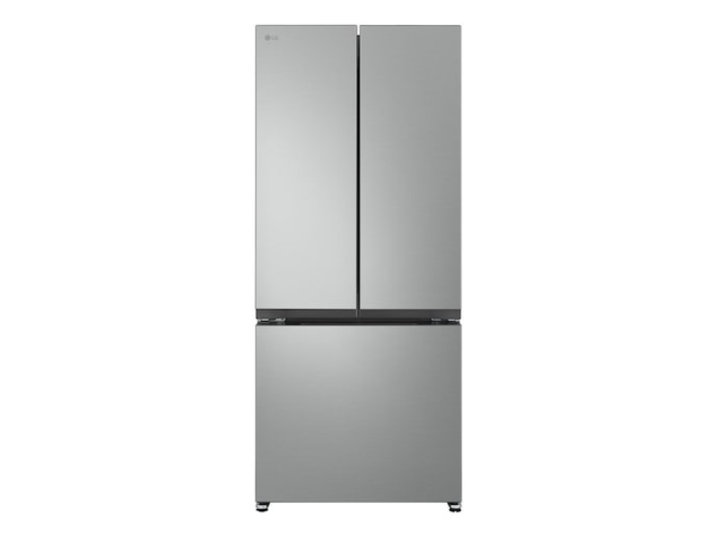 30" LG 18 Cu. Ft. Counter-Depth French 3-Door Refrigerator - LF18CO000S