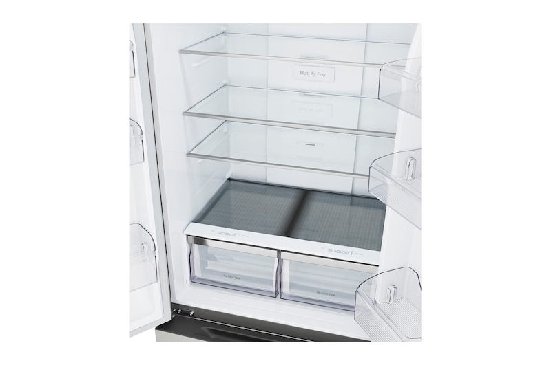 30" LG 18 Cu. Ft. Counter-Depth French 3-Door Refrigerator - LF18CO000S