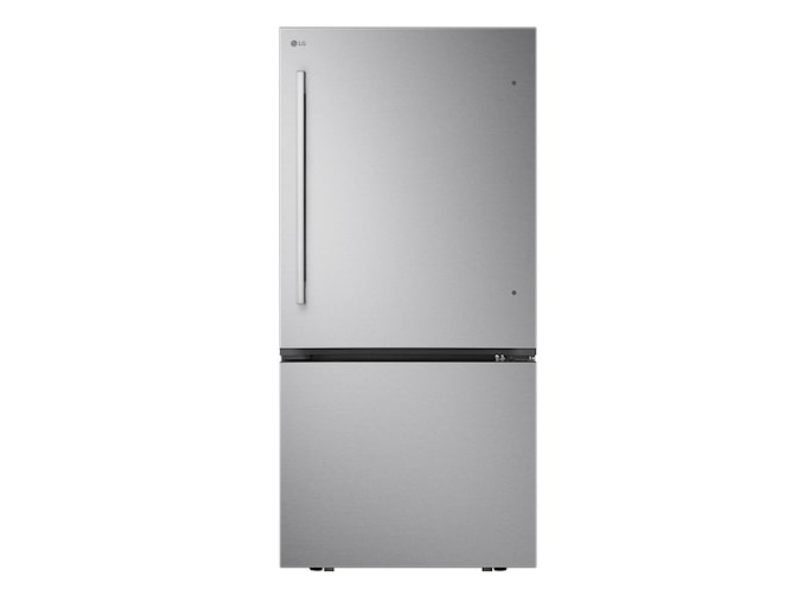 33" LG 26 Cu. Ft. Standard-Depth Bottom Freezer Refrigerator with Ice Maker - LB26H2200S