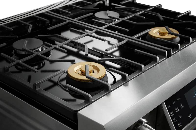 30" ThorKitchen Professional Tilt Panel Gas Range - TRG3001