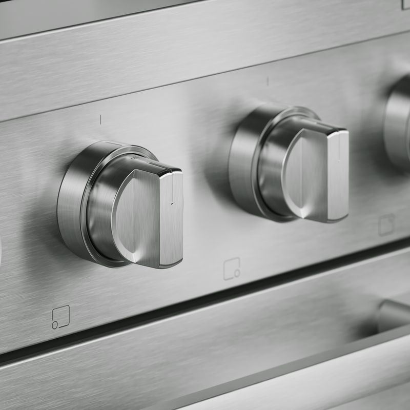 30" Bosch 500 Series Gas Freestanding Range in Stainless Steel - HGS5057UC