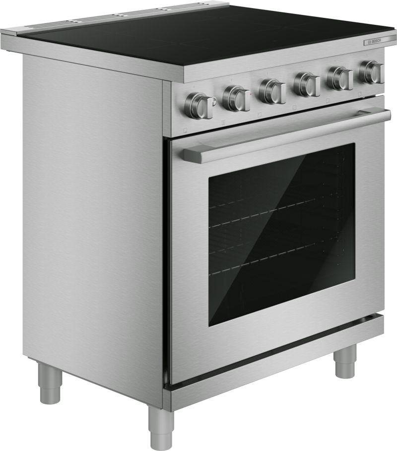 Bosch 500 Series Induction Freestanding Range Cooker in Stainless Steel - HIS5057C