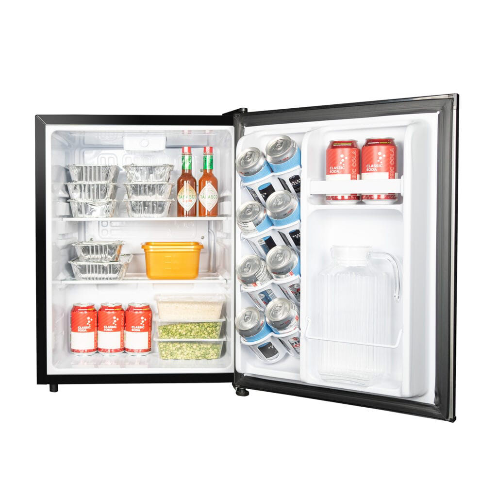Danby 2.2 Cu. Ft. Compact Refrigerator in Stainless Steel - DAR022A1SLDB