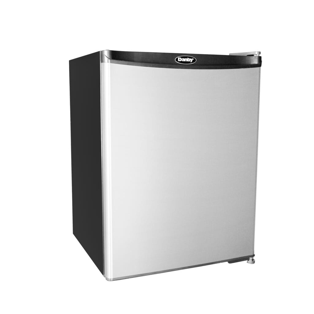 Danby 2.2 Cu. Ft. Compact Refrigerator in Stainless Steel - DAR022A1SLDB