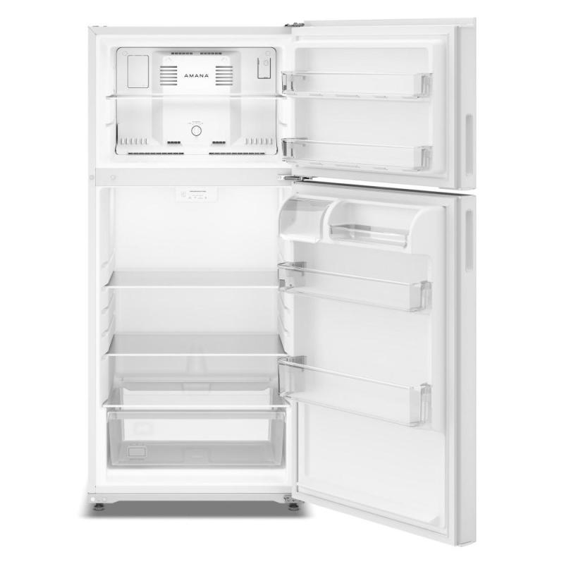 28" Amana 14 Cu. Ft. Wide Top-Freezer Refrigerator With A Large Crisper Drawer - ARTX2314TW