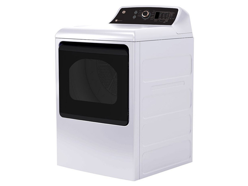 27" GE 5.3 Cu. Ft. Top Load Washer and 7.4 Cu. Ft. Top Load Electric Dryer - GTW690BMYWR-GTD69EBPYWR