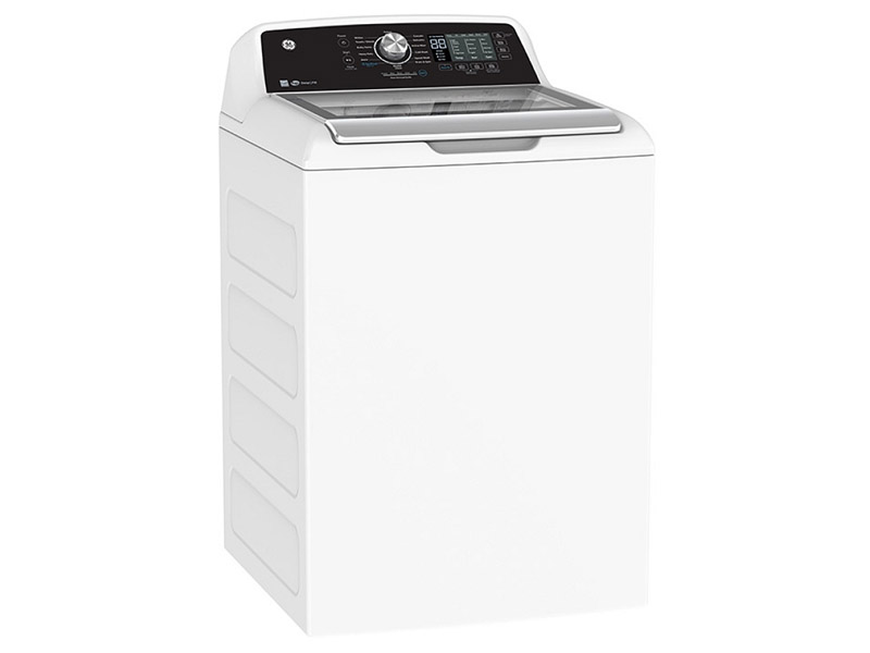 27" GE 5.3 Cu. Ft. Top Load Washer and 7.4 Cu. Ft. Top Load Gas Dryer - GTW681BMRWS-GTD68GBMRWS