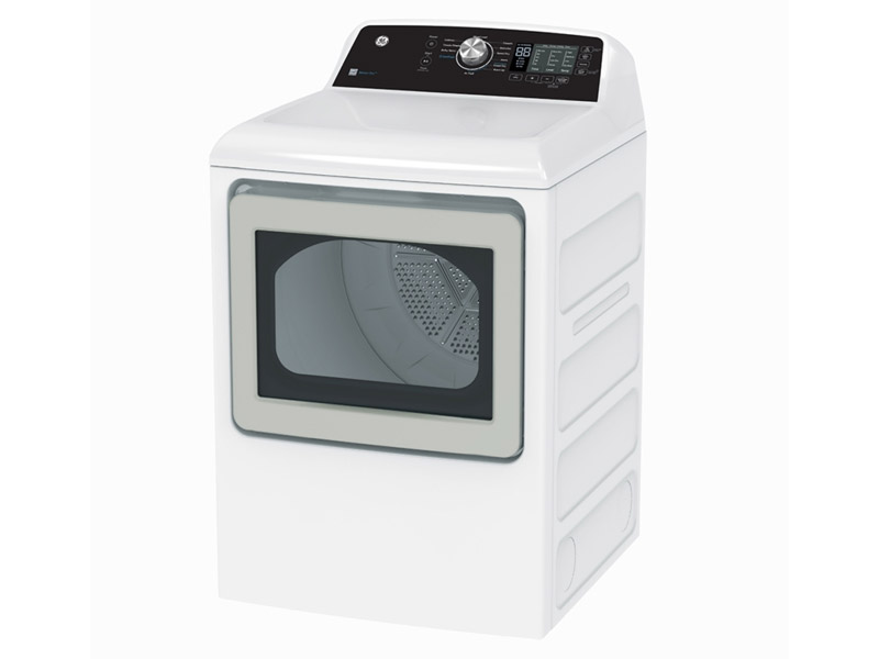 27" GE 5.3 Cu. Ft. Top Load Washer and 7.4 Cu. Ft. Top Load Gas Dryer - GTW681BMRWS-GTD68GBMRWS