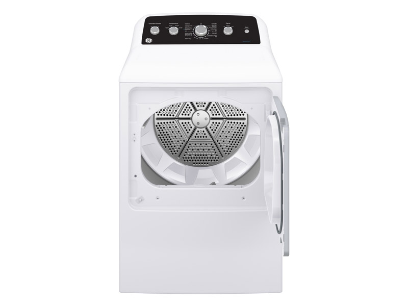 27" GE 4.9 Cu. Ft. Top Load Washer and 7.2 Cu. Ft. Top Load Electric Dryer - GTW491BMRWS-GTD49EBMRWS
