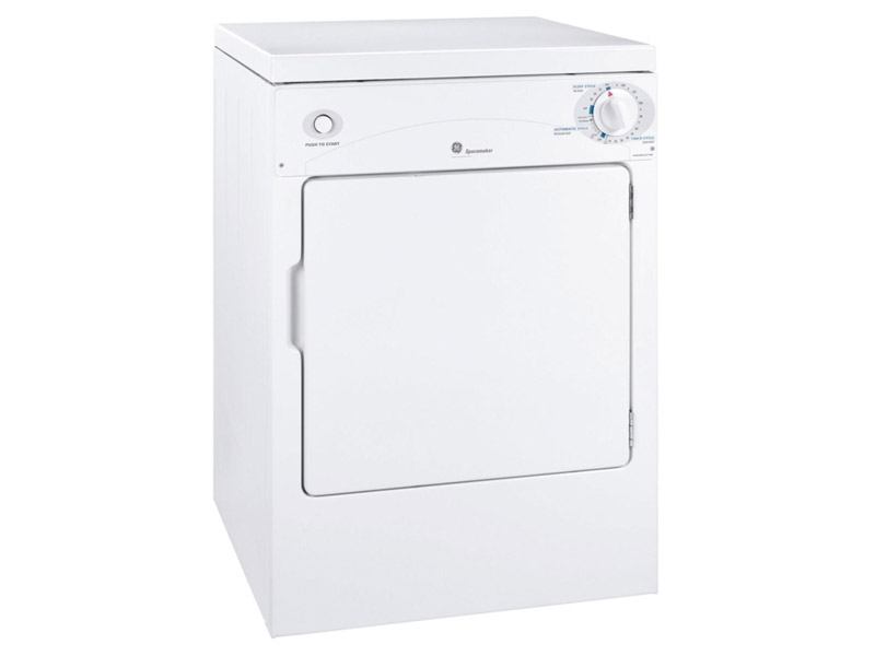 24" GE Portable Washer and Portable Compact Dryer - GNW128PSMWW-PSKP333EBWW