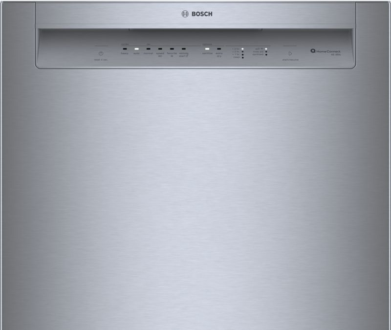 24" Bosch 100 Premium Dishwasher 60 cm Brushed steel anti-fingerprint - SHE5AEH5N