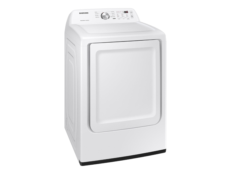 Samsung 7.2 Cu. Ft. Top Load Electric Dryer with Sensor Dry and Reversible Door - DVE45T3200W/A3