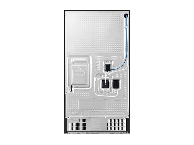 36" Samsung 29 Cu. Ft. Bespoke AI 4-Door French Door Refrigerator - RF70F29MERAA