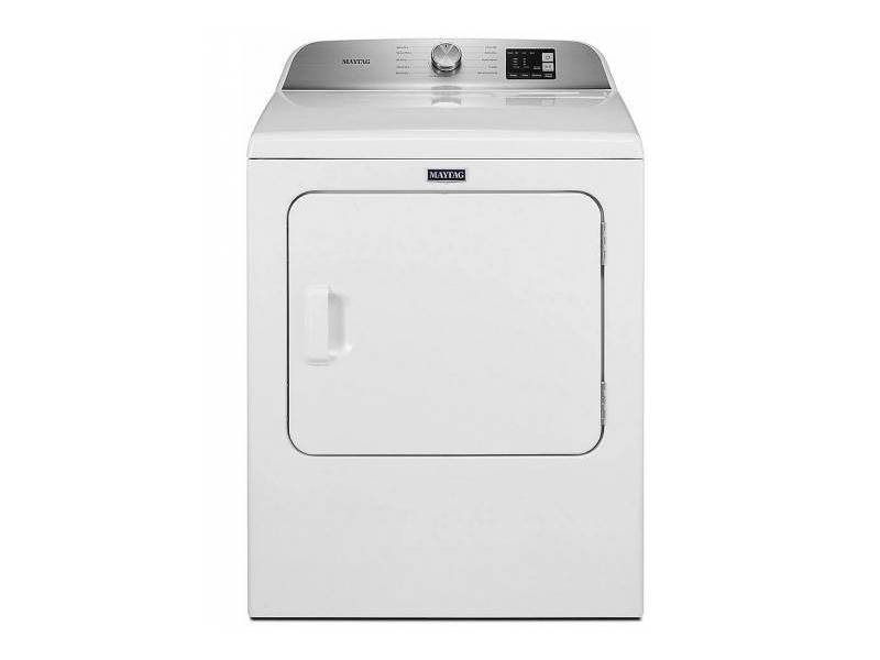 29" Maytag 7.0 Cu. Ft. Electric Dryer In White - YMED6200KW