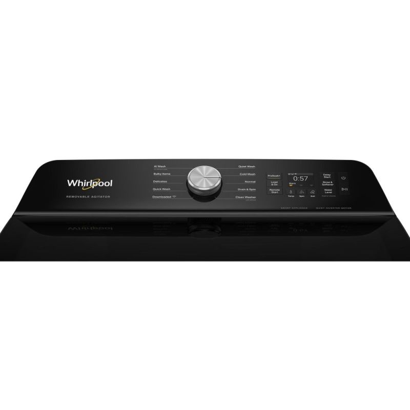 27" Whirlpool 6.1 Cu. Ft. IEC Smart Top Load Washer with the Removable Agitator - WTW8507TW